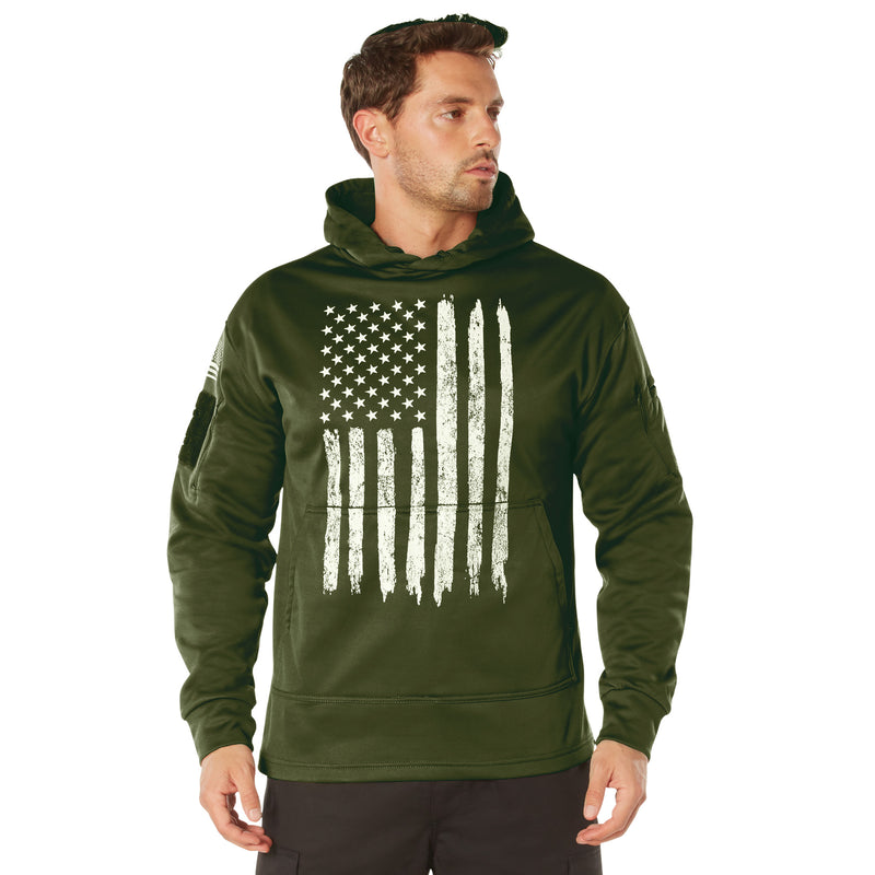 Rothco U.S. Flag Concealed Carry Hoodie