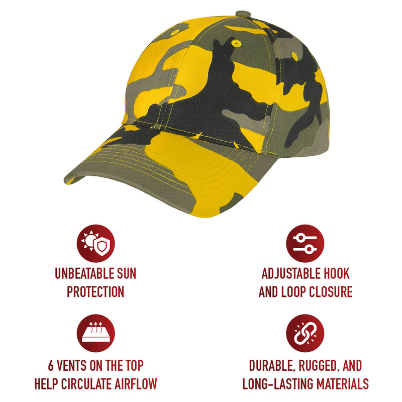 Rothco Color Camo Supreme Low Profile Cap