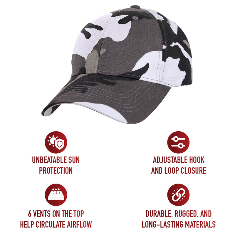 Rothco Camo Supreme Low Profile Cap