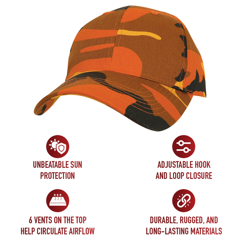 Rothco Color Camo Supreme Low Profile Cap