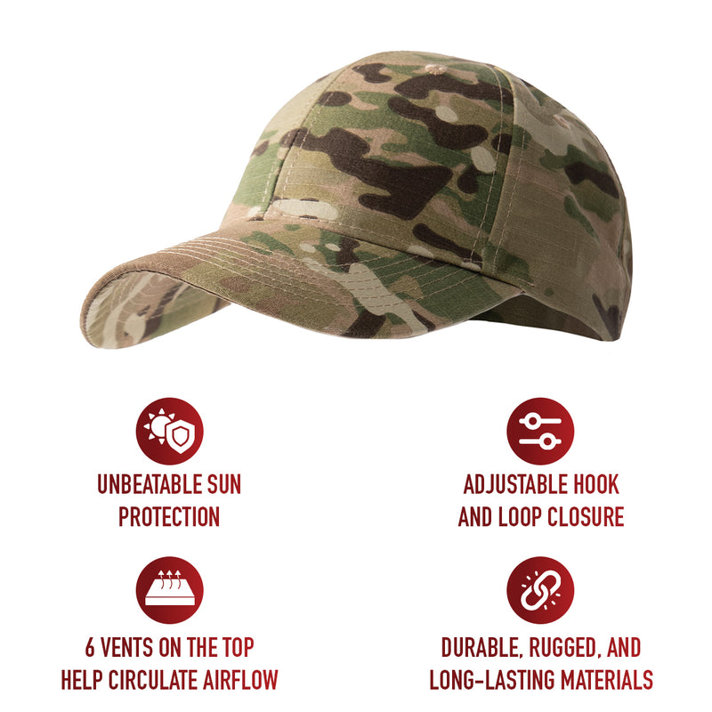 Rothco Color Camo Supreme Low Profile Cap