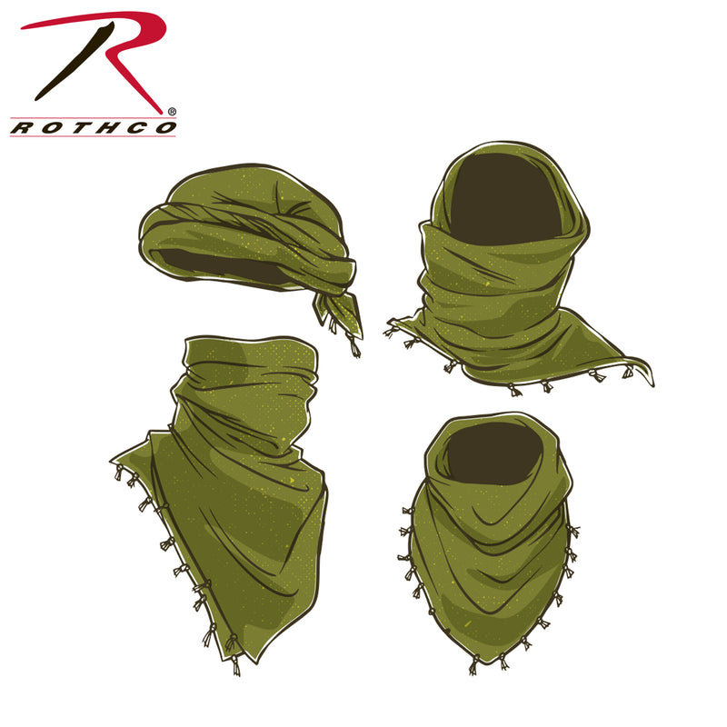 Rothco Shemagh Tactical Desert Keffiyeh Scarf