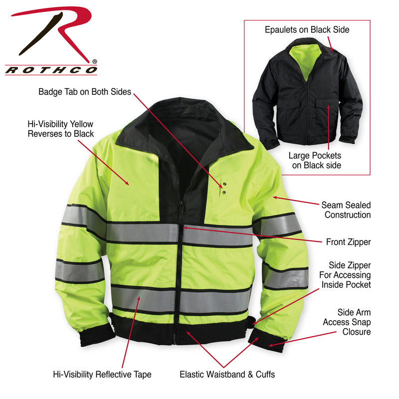 Rothco Reversible Hi-visibility Uniform Jacket