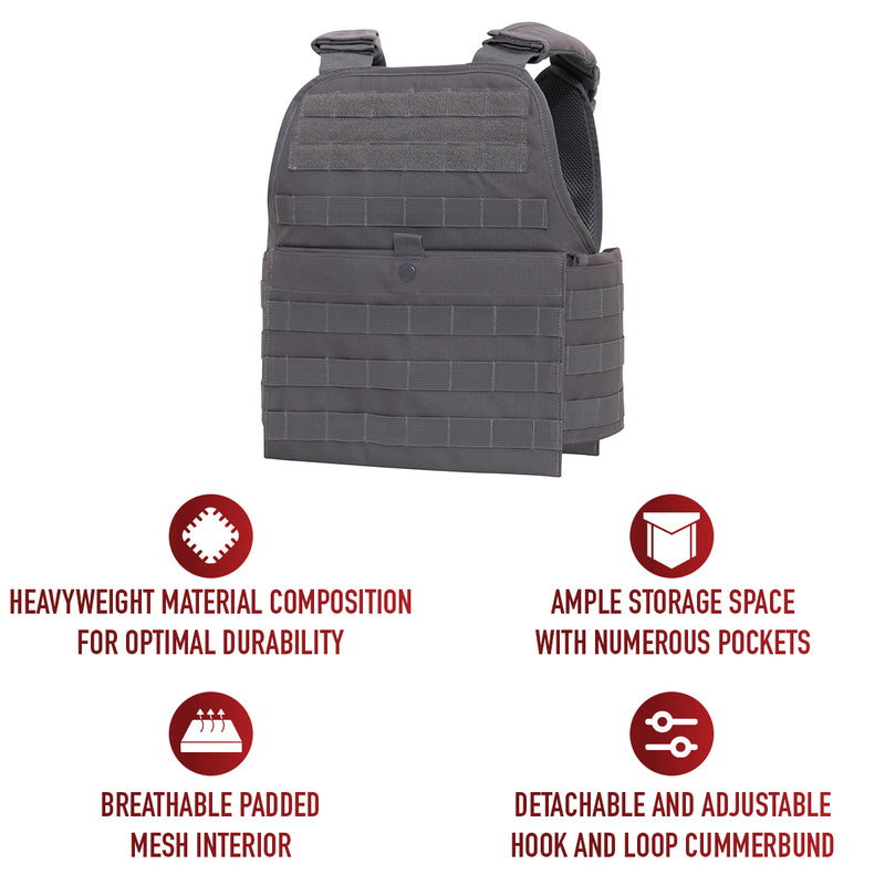 Rothco MOLLE Plate Carrier Vest