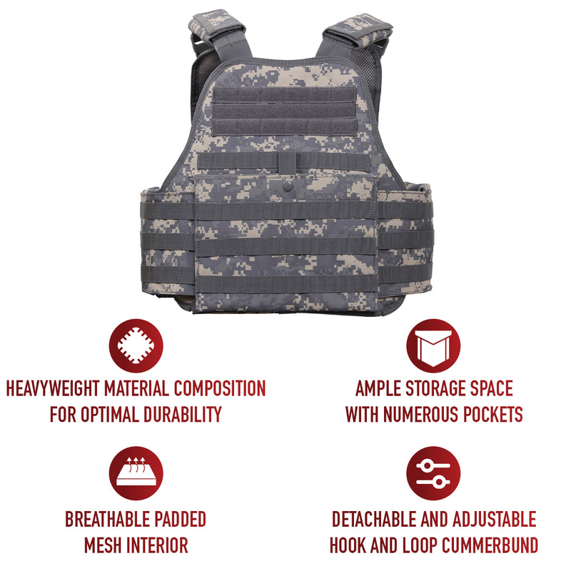 Rothco MOLLE Plate Carrier Vest