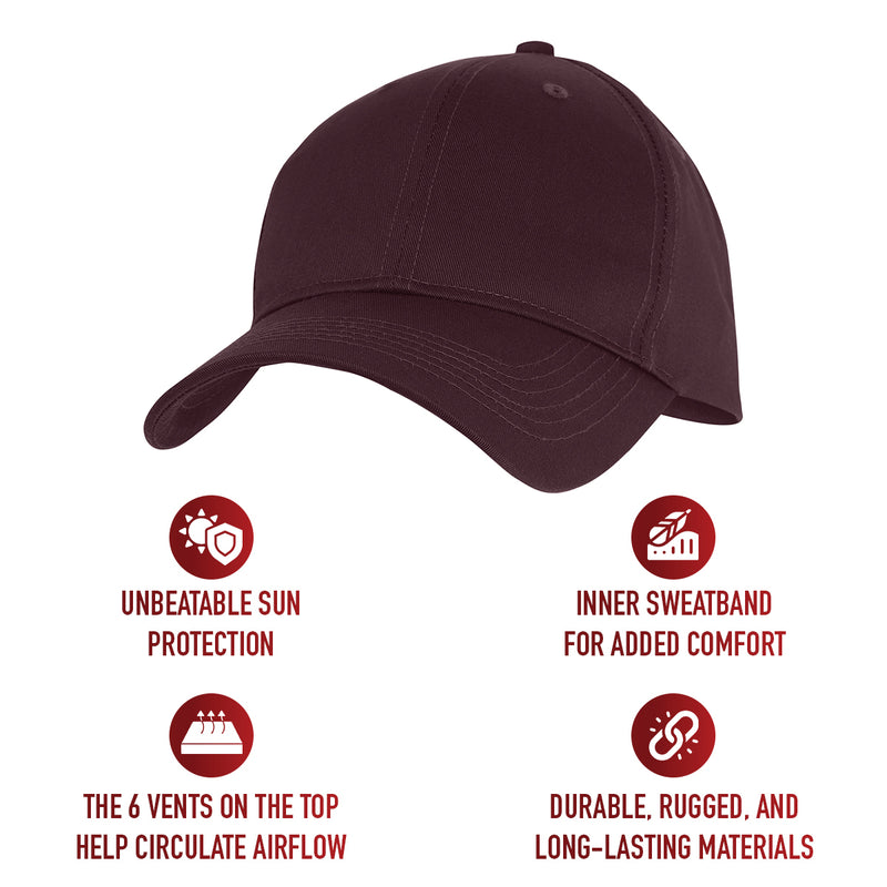 Rothco Supreme Solid Color Low Profile Cap