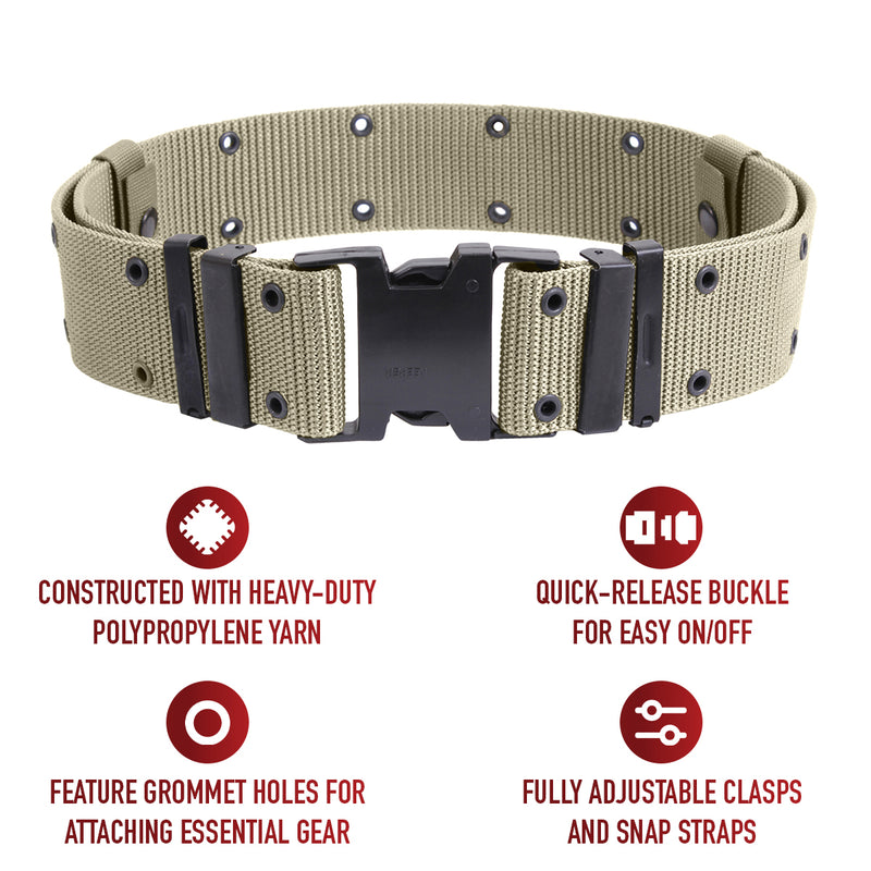 Rothco New Issue Marine Corps Style Quick Release Pistol Belts