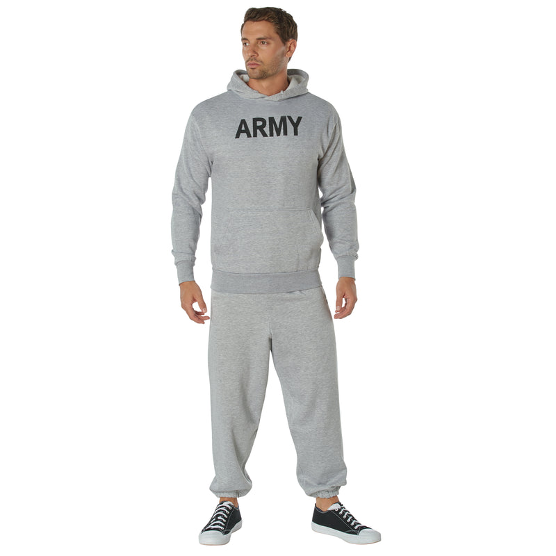 Rothco Army PT Pullover Hooded Sweatshirt