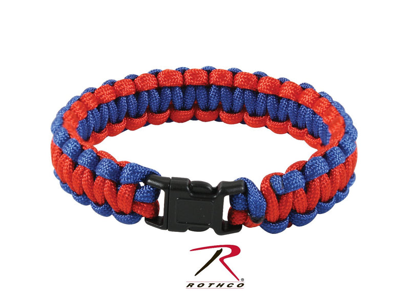 Rothco Multi-Colored Paracord Bracelet