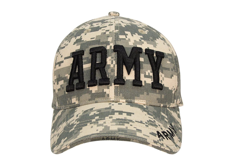 Rothco Deluxe Army Embroidered Low Profile Insignia Cap