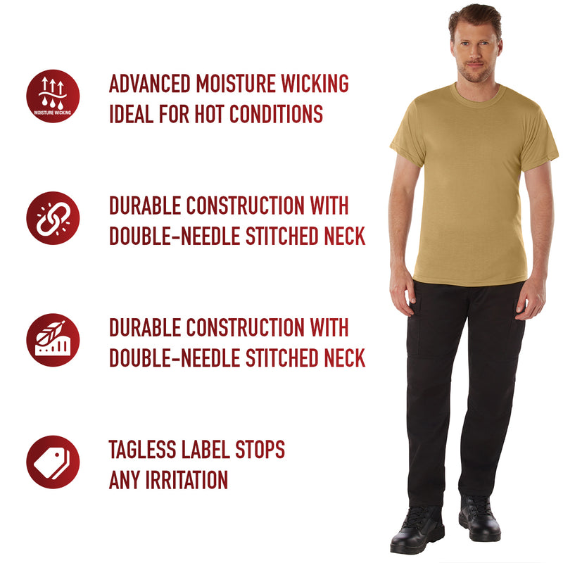 Rothco Moisture Wicking T-Shirts