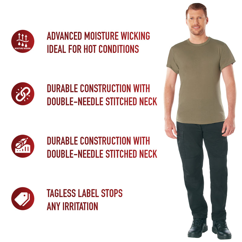 Rothco Moisture Wicking T-Shirts