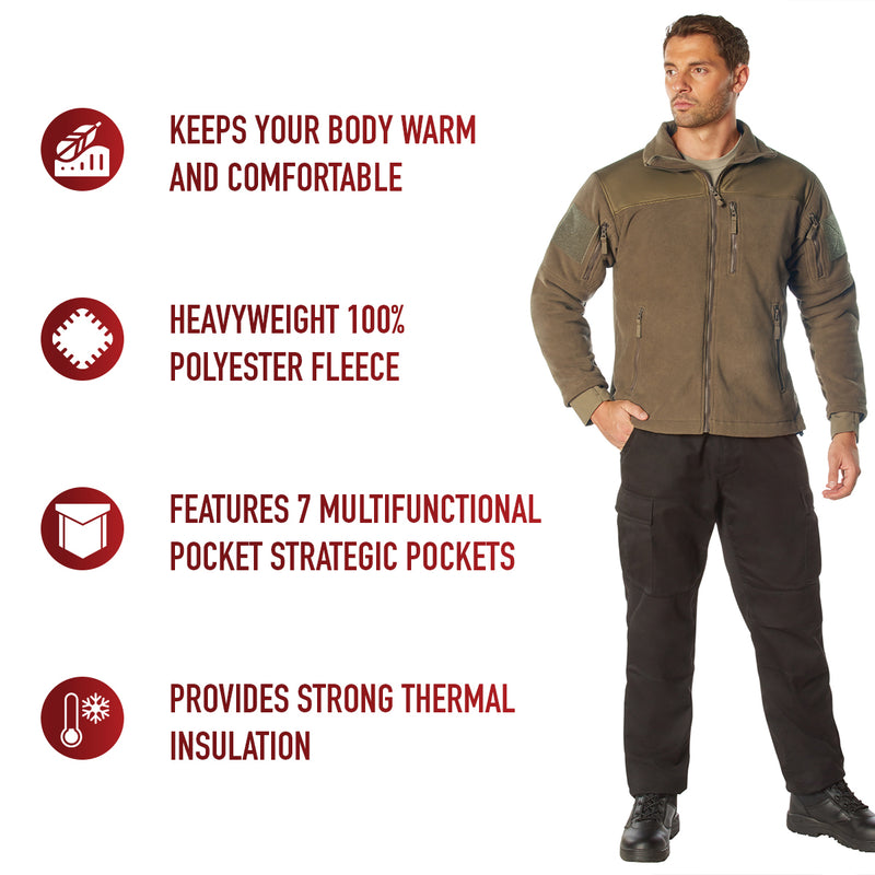 Rothco Spec Ops Tactical Fleece Jacket