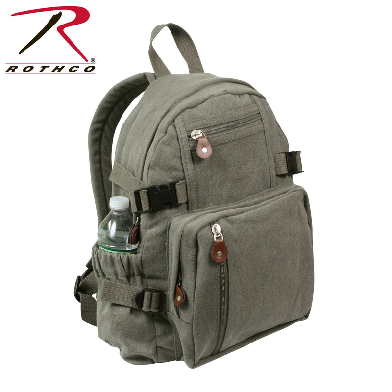 Rothco Vintage Canvas Compact Backpack