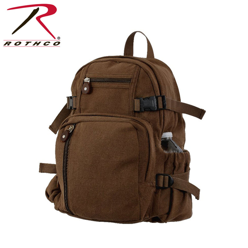 Rothco Vintage Canvas Compact Backpack