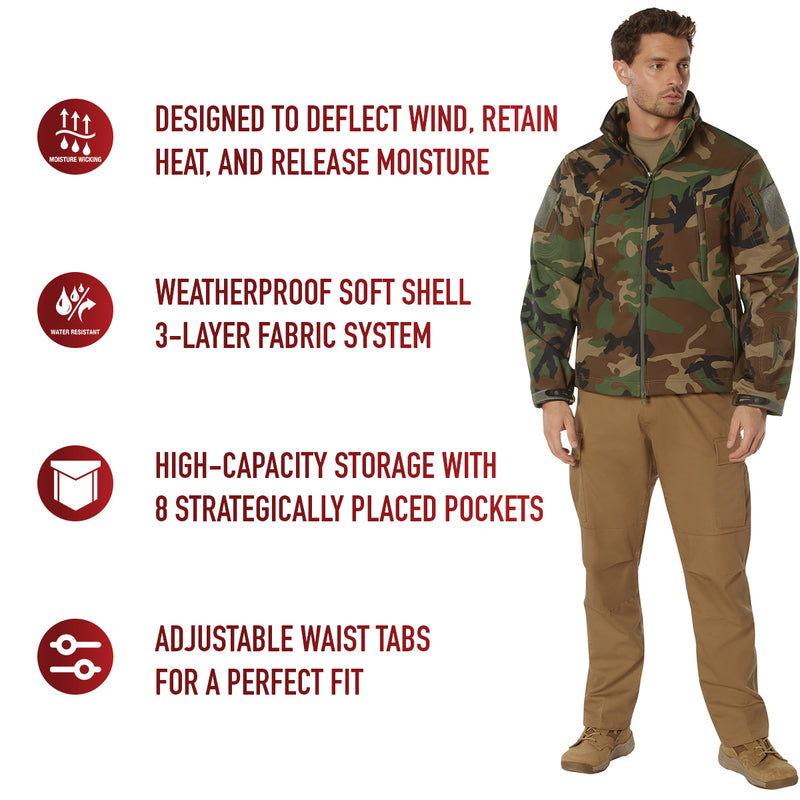 Rothco Special Ops Tactical Soft Shell Jacket