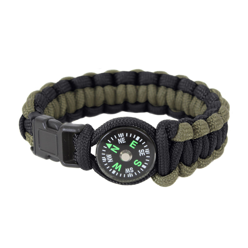 Rothco Paracord Compass Bracelet