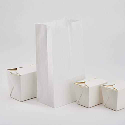 Karat 8lb Paper Bag - White - 1,000 ct