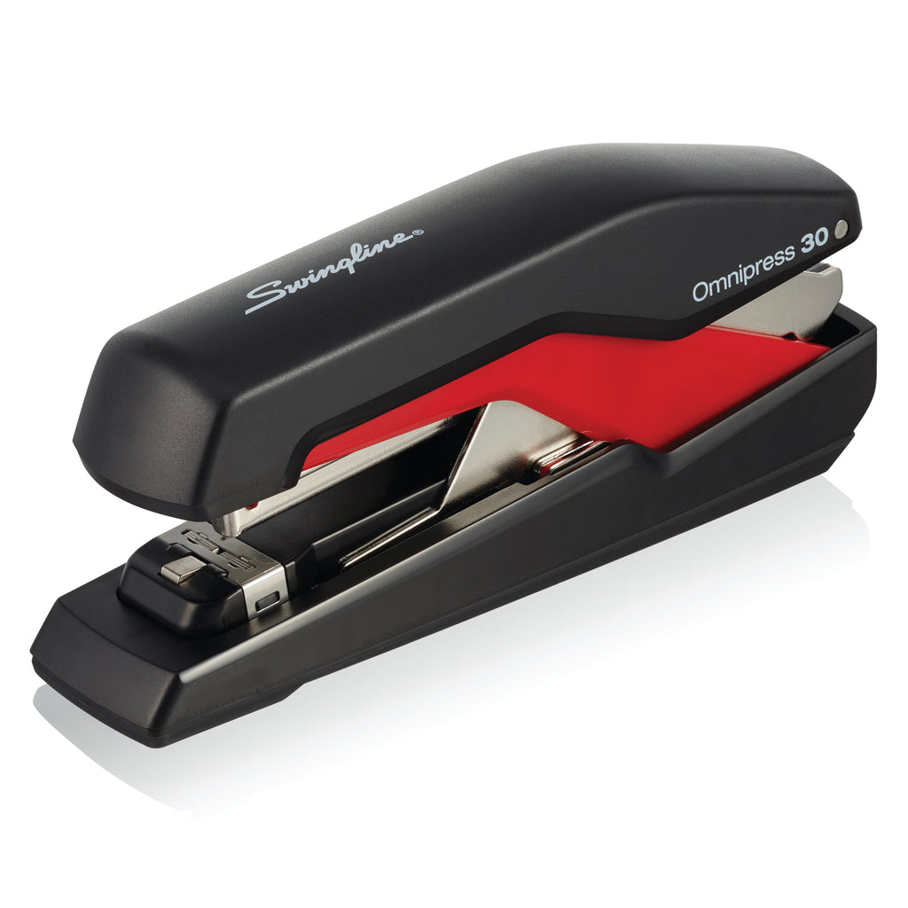 Swingline Omnipress Stapler Black-red