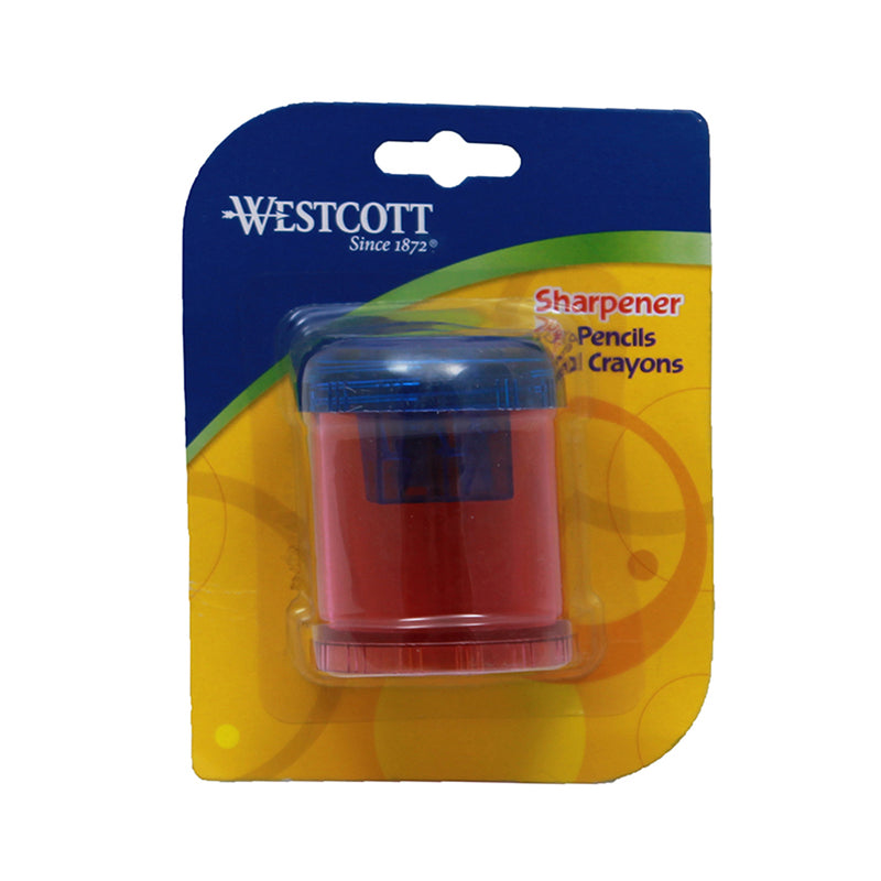 Pencil Sharpener 2 Hole Manual Plastic