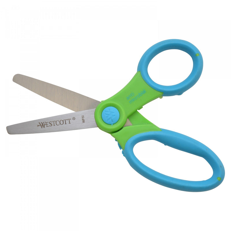 Microban 5in Ultra Soft Handle Scissor Blunt