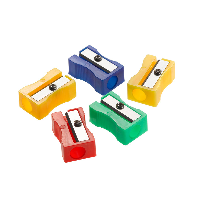 (3 Pk) Pencil Sharpeners Singlehole 24 Per Classroom Pk