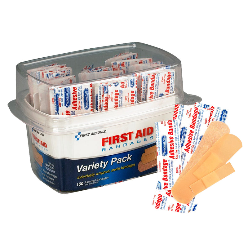 First Aid Only Asst Bandage Box Kit