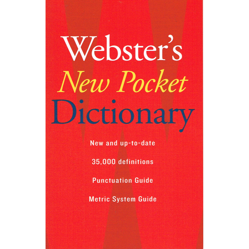 (6 Ea) Websters New Pocket Dictionary