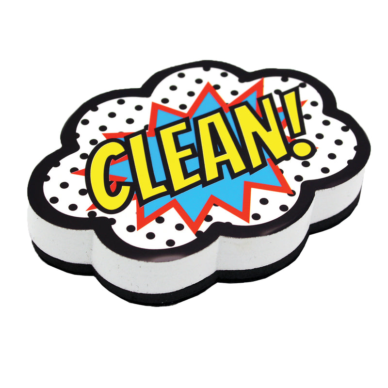 Superhero Clean Magnetic Whiteboard Eraser