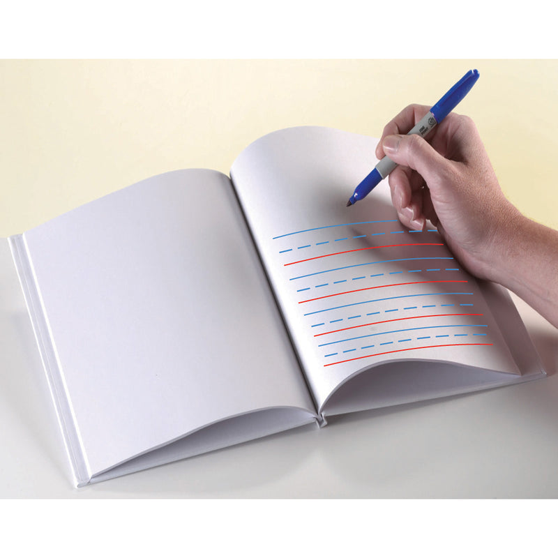 8 X 6 Blank Hardcover Books With Primary Lines
