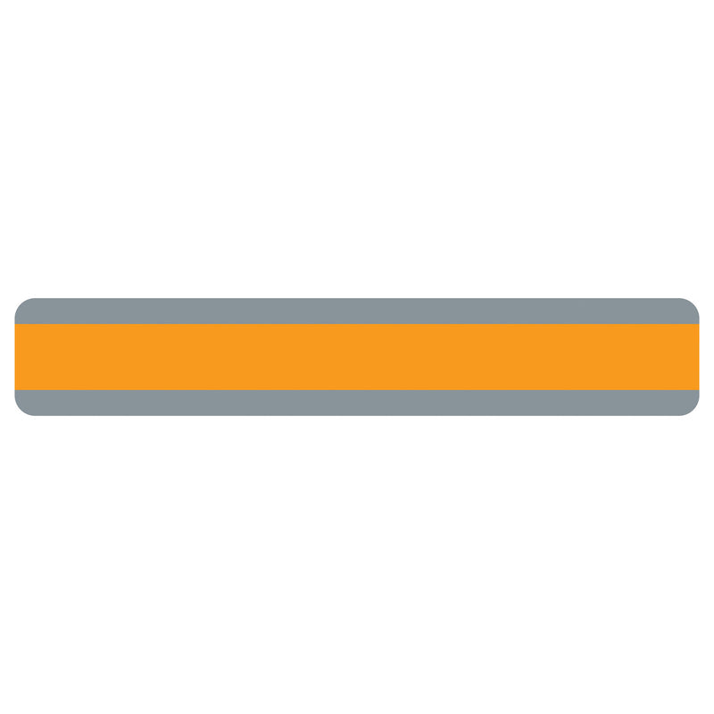 Sentence Reading Guide Strip Orange