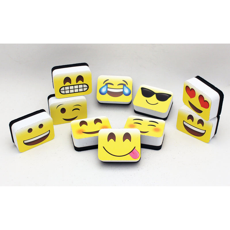 Emojis Mini Whiteboard Erasers Non Magnetic