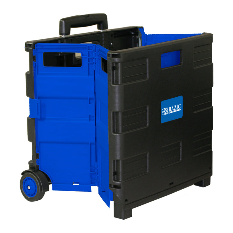 Bazic Rolling Cart Blue