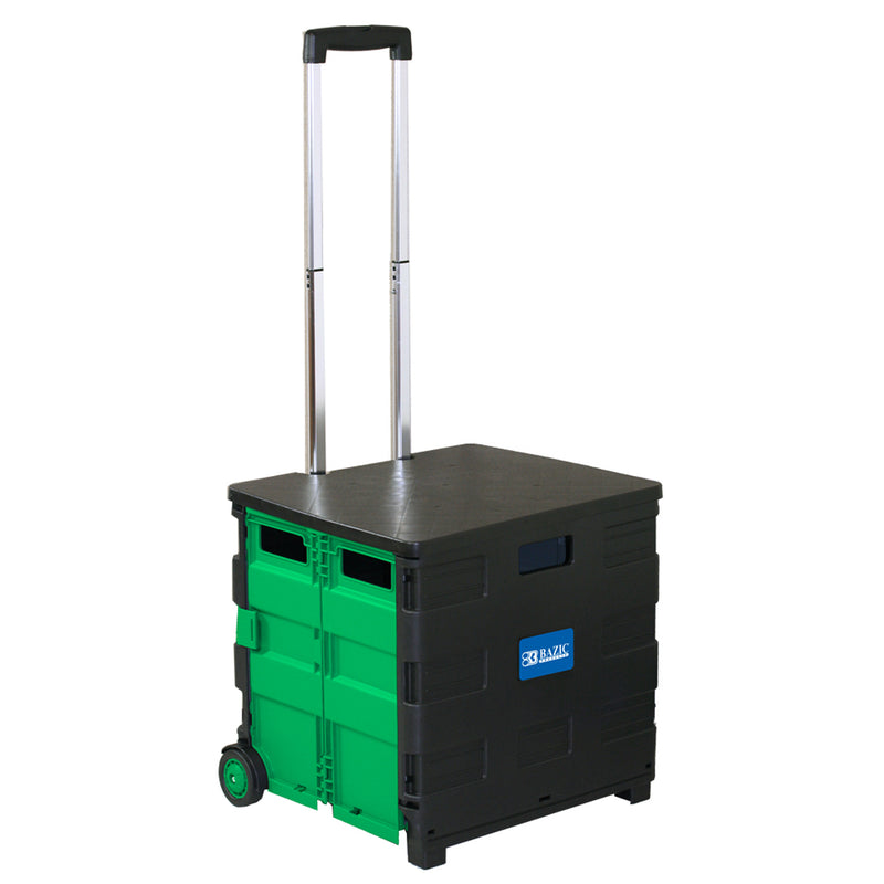 Bazic Rolling Cart Green