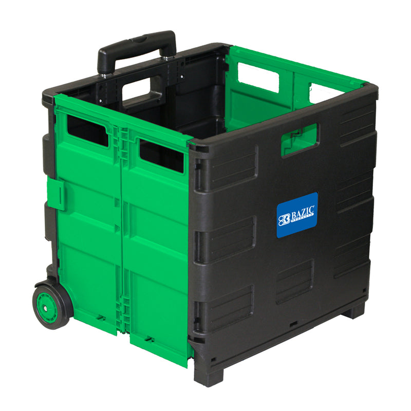 Bazic Rolling Cart Green