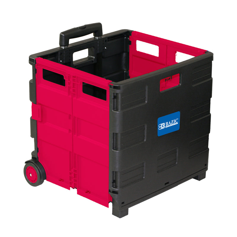 Bazic Rolling Cart Red