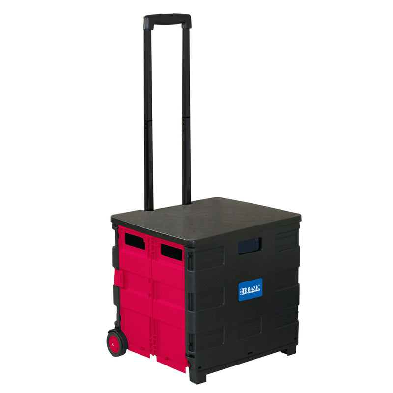 Bazic Rolling Cart Red