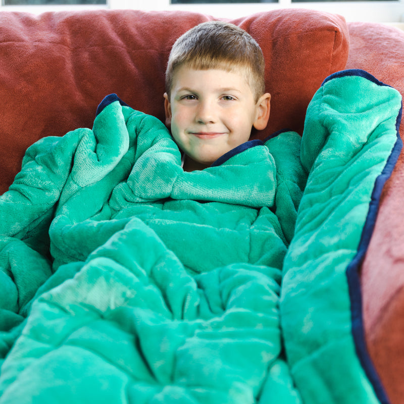 7lbs Weighted Sensory Blanket Soft Fleece 56x36in