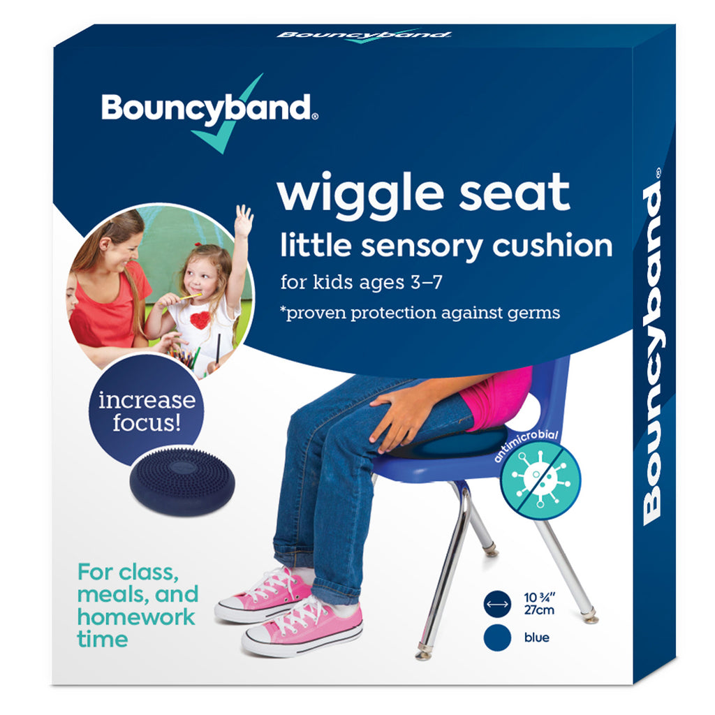 Little Sensory Seat Cushion Blue Antimicrobial