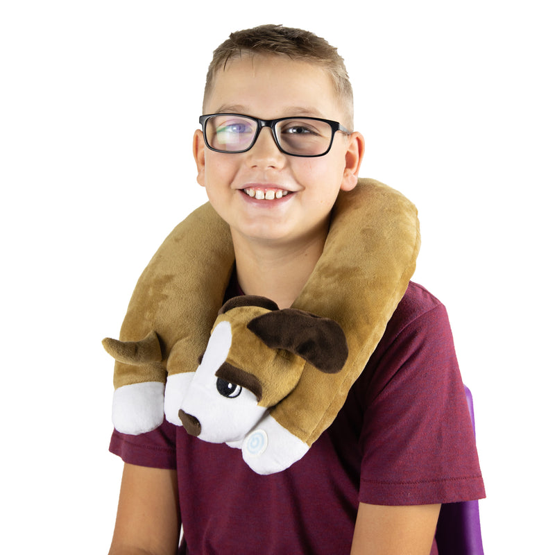 Puppy Sensory Vibrating Neck Pillow