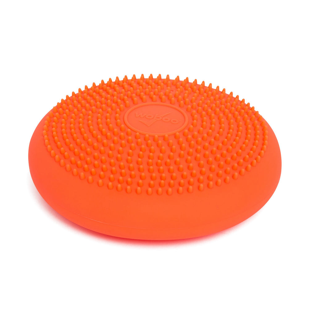 Little Wiggle Seat Cushion Orange Bouncyband Sensory