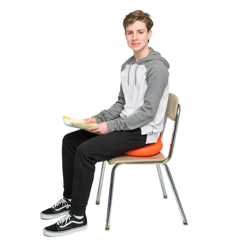Big Wiggle Seat Cushion Orange Bouncyband Sensory