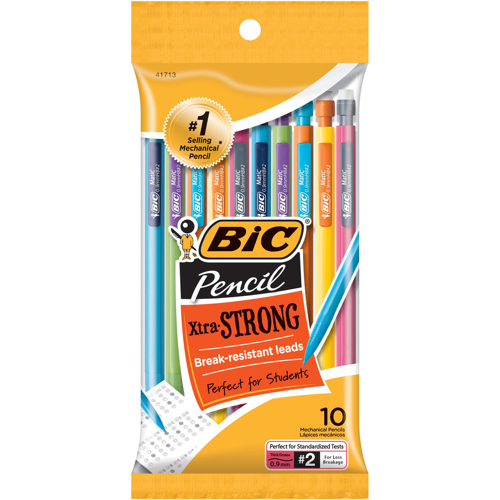 (3 Pk) Bic Mechanical Pencils 0.9mm 10 Per Pk