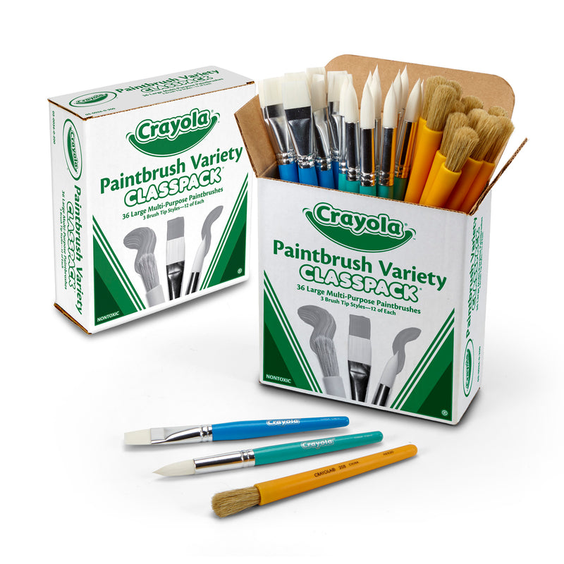 Crayola Paintbrush Variety Classpk