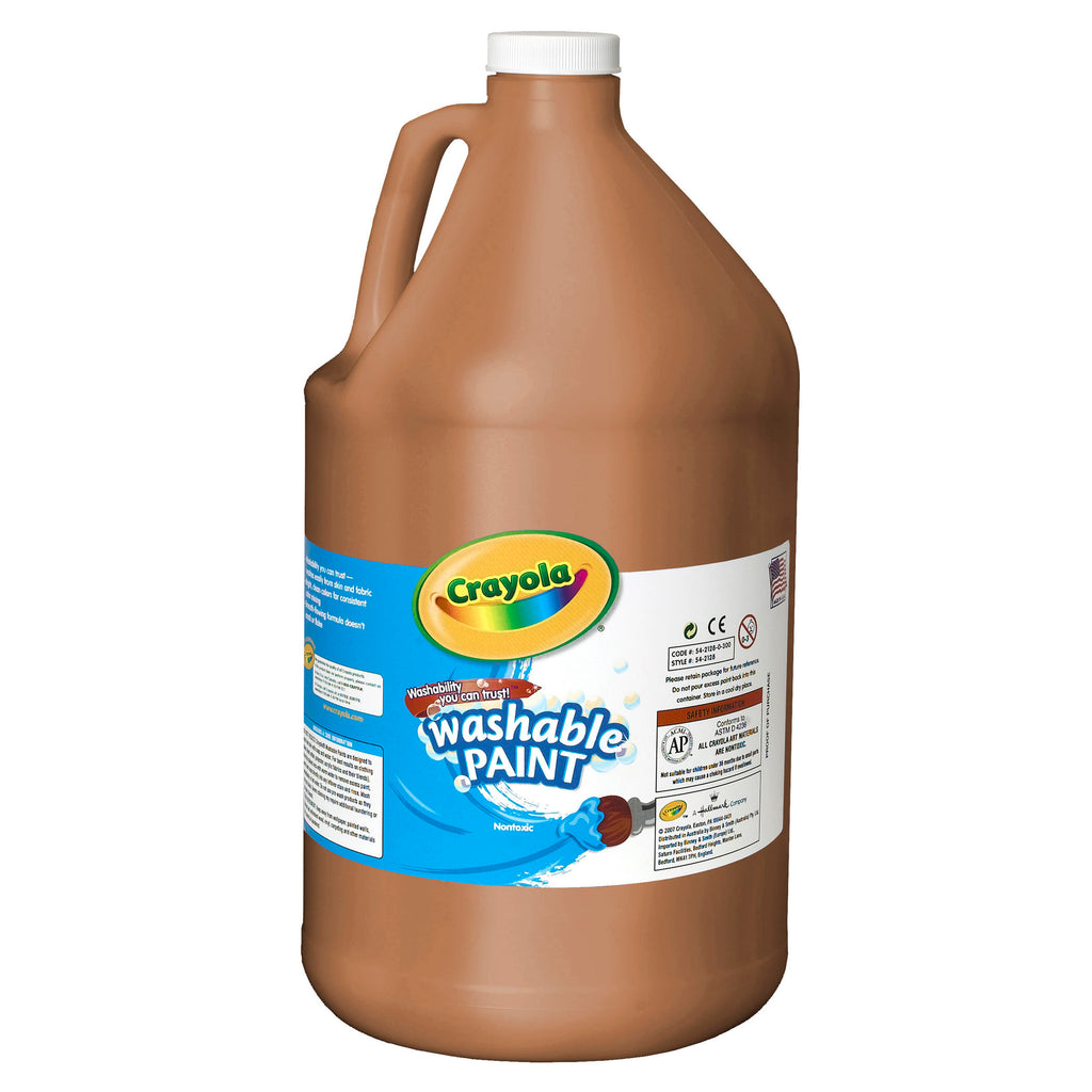 Washable Paint Gallon Brown