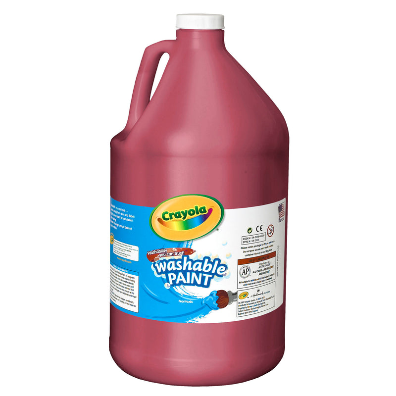 Washable Paint Gallon Red