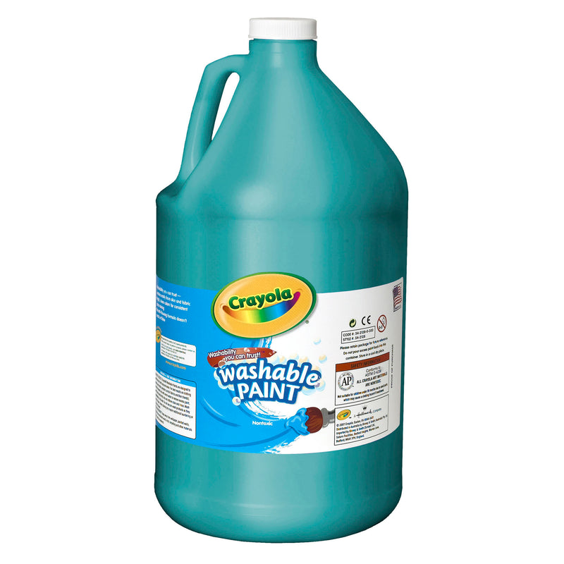 Washable Paint Gallon Turquoise