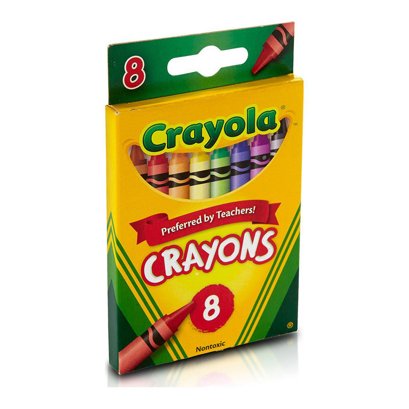 Crayola Crayons 8 Color Peggable