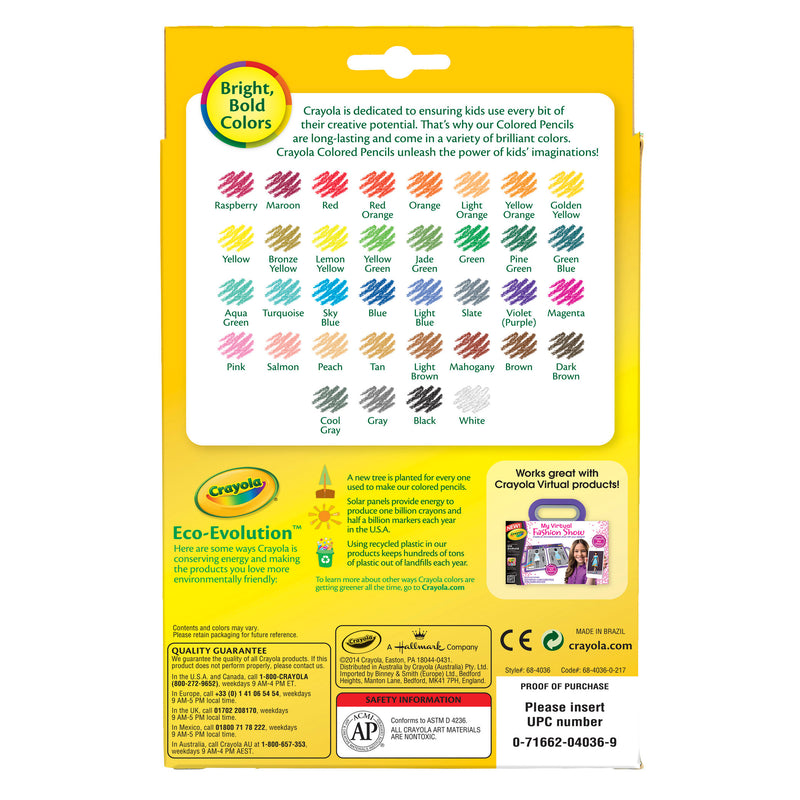 Crayola Colored Pencils 36ct Asst