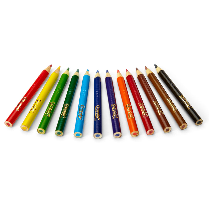 Colored Pencils 12ct Half Length